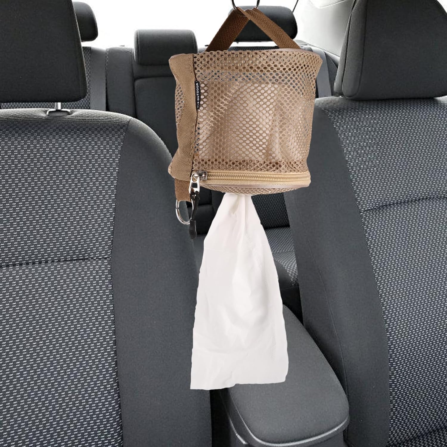 Portable Camping Toilet Paper Holder with Hanging Design