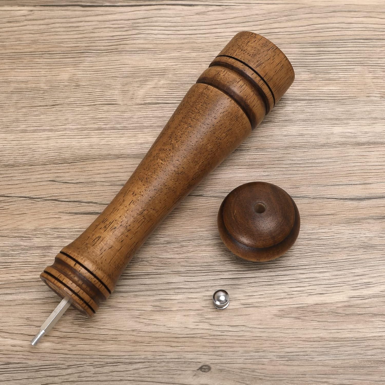 XWXO 10 Inch Pepper Mill with Adjustable Ceramic Rotor 1