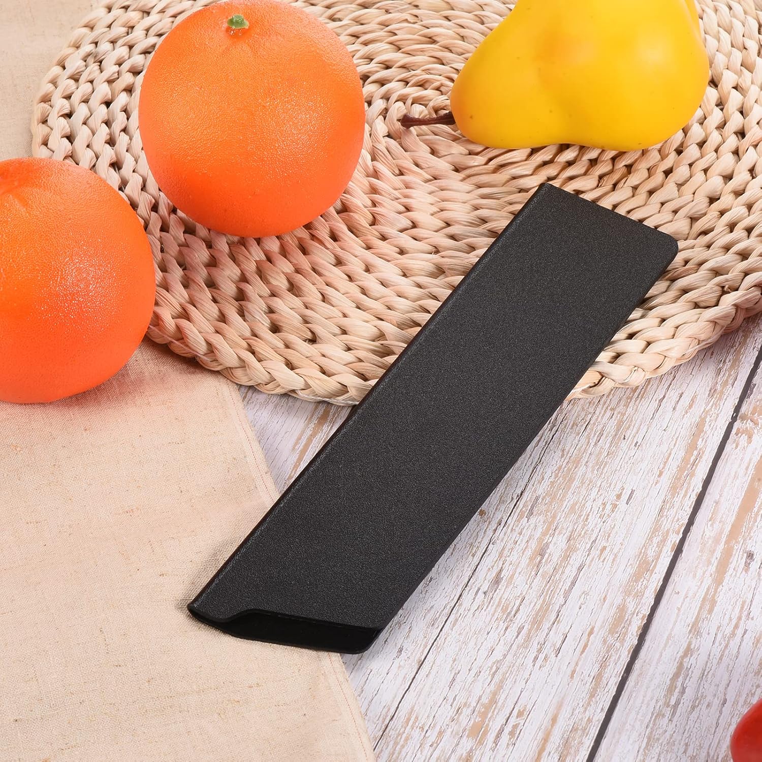 PATIKIL ABS Knife Cover Sleeves for 8 Chef Knife 2 Pack Black