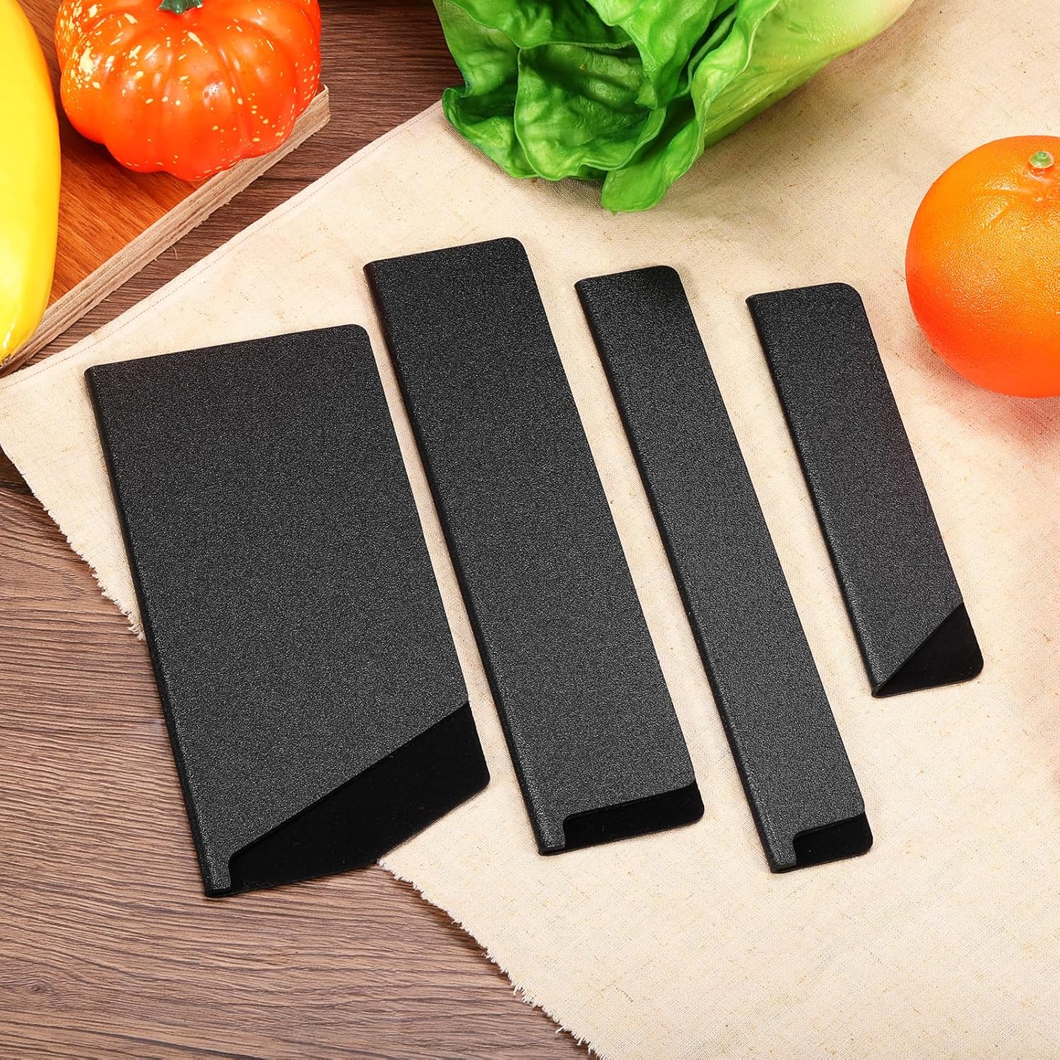 Uxcell Knife Edge Guards 122x22 ABS Blade Protectors 1