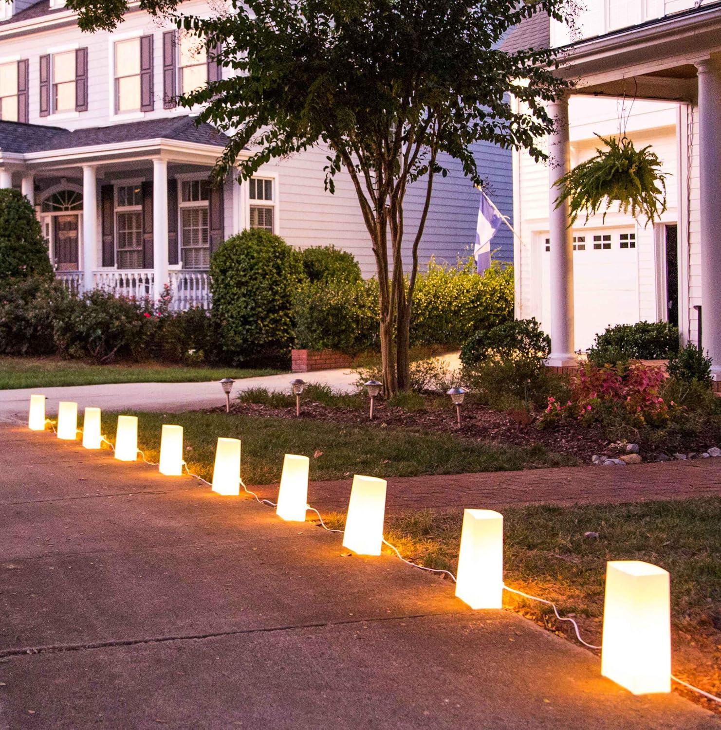 Elf Logic Set of 10 Incandescent Path Light Bags
